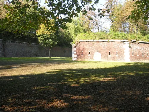 Citadel of Liège in Lüttich, stop 12 on the self-guided walking tour