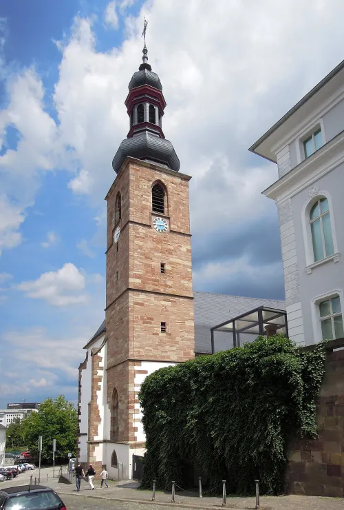 Schlosskirche Saarbrücken, Station 2 auf dem selbstgeführten Stadtrundgang