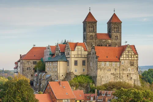 Schlossmuseum in Quedlinburg, Station 10 auf dem selbstgeführten Stadtrundgang