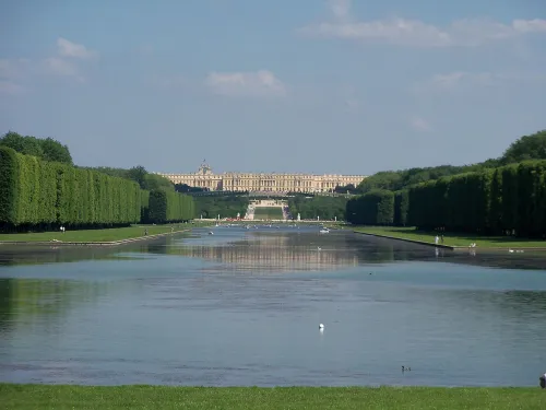 Grand Canal in Versailles, stop 6 on the self-guided walking tour