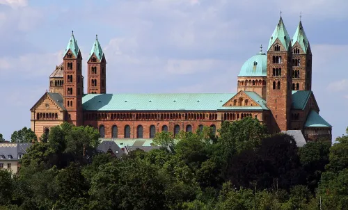 Speyerer Dom, stop 7 on the self-guided walking tour