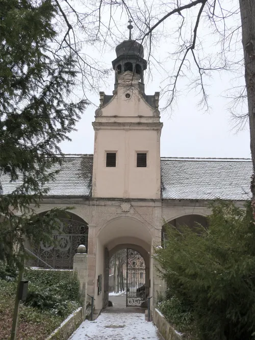 Stadtgottesacker in Halle (Saale), stop 2 on the self-guided walking tour