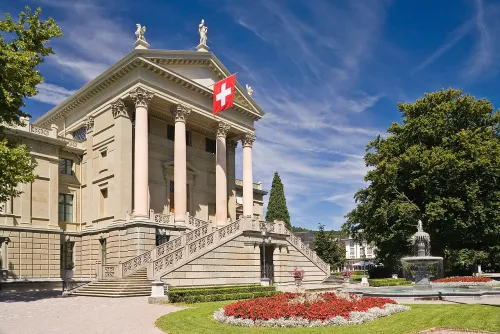 Stadthaus in Winterthur, stop 4 on the self-guided walking tour
