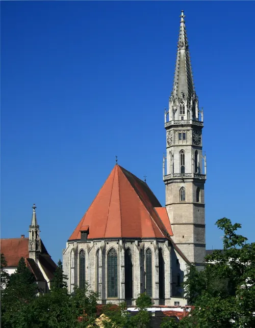 Stadtpfarrkirche Steyr, stop 2 on the self-guided walking tour