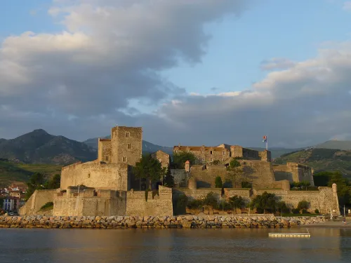 Château Royal de Collioure, stop 1 on the self-guided walking tour