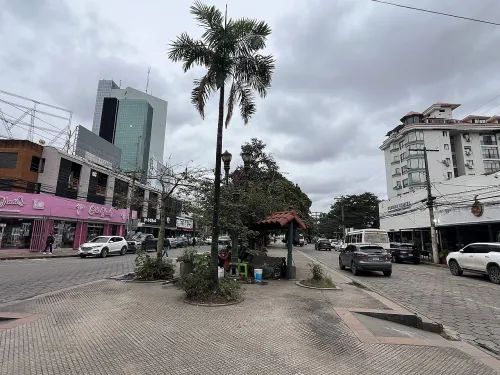 avenida-monsenor-rivero i Santa Cruz, stop 5 på den selvguidede vandretur