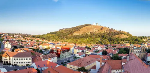 Holy Hill (Svatý kopeček) in Mikulov, stop 7 on the self-guided walking tour