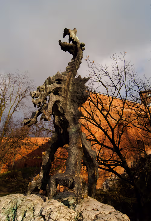 Wawel Dragon Statue