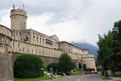 Buonconsiglio Castle in Trento, stop 3 on the self-guided walking tour