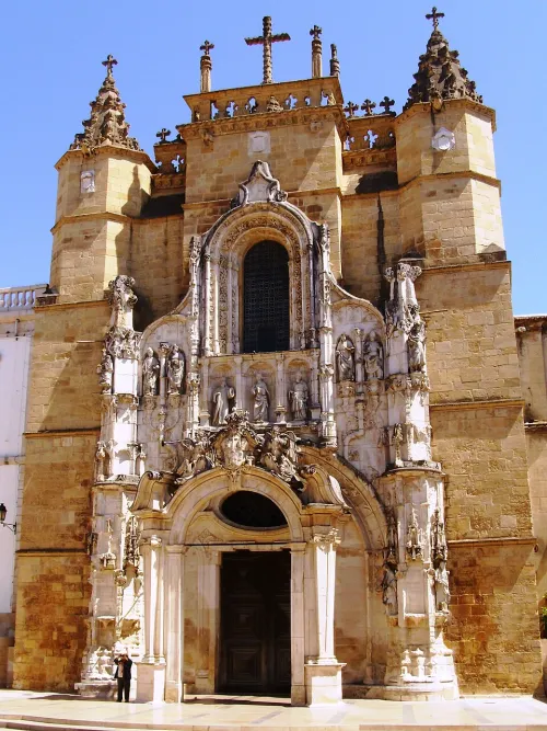 Monastery of Santa Cruz i Coimbra, stopp 1 på den självguidade promenadturen