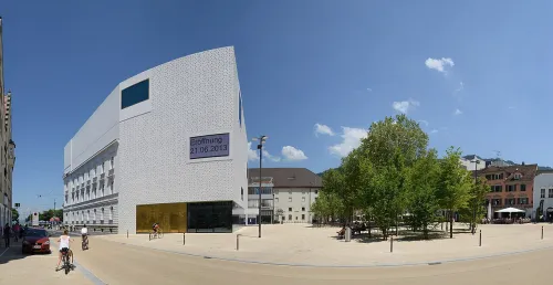 Vorarlberg Museum in Bregenz, stop 4 on the self-guided walking tour