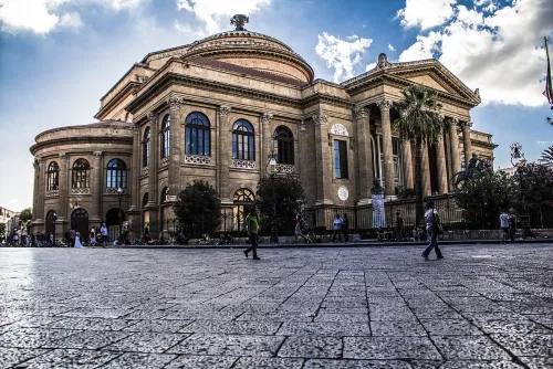 Teatro Massimo in Palermo, stop 9 on the self-guided walking tour