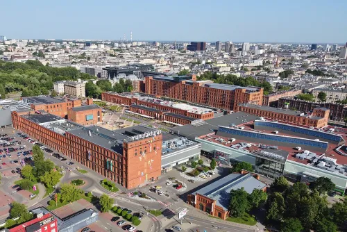 Manufaktura in Lodz, stop 1 on the self-guided walking tour