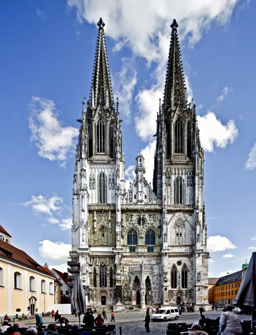 Regensburger Dom St. Peter, stop 1 on the self-guided walking tour