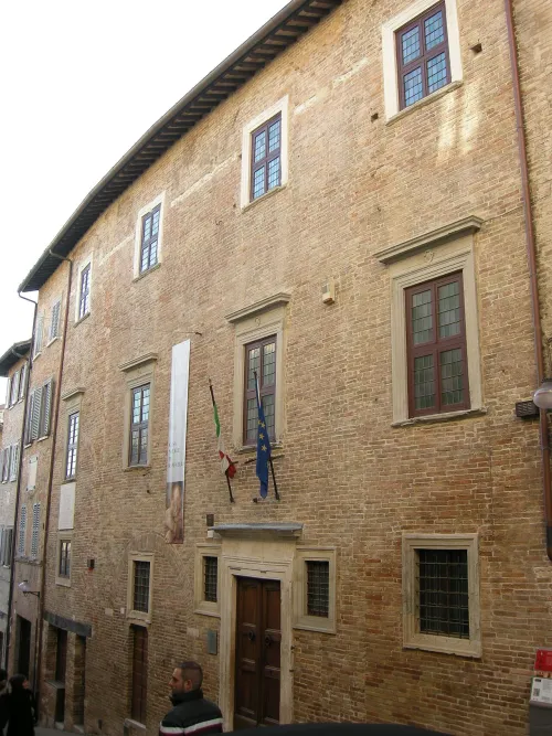 Raphael's Birthplace in Urbino, stop 6 on the self-guided walking tour