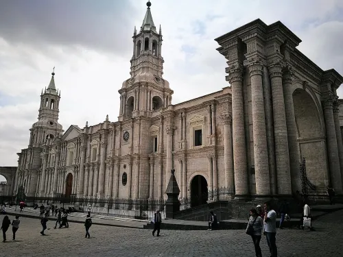 Basílica Catedral de Arequipa, stop 5 på den selvguidede vandretur