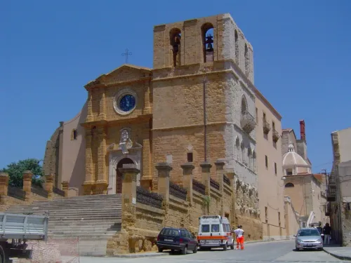 Agrigento Cathedral, stop 1 on the self-guided walking tour