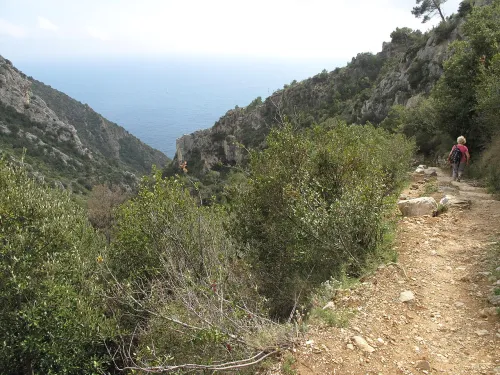 Chemin de Nietzsche in Eze, stop 5 on the self-guided walking tour