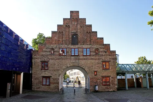 Nordertor in Flensburg, stop 1 on the self-guided walking tour