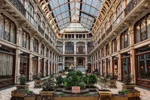 Galleria Subalpina in Turin, stop 8 on the self-guided walking tour