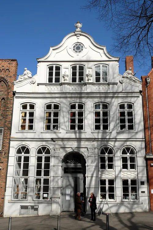Buddenbrookhaus in Lubeck, stop 5 on the self-guided walking tour