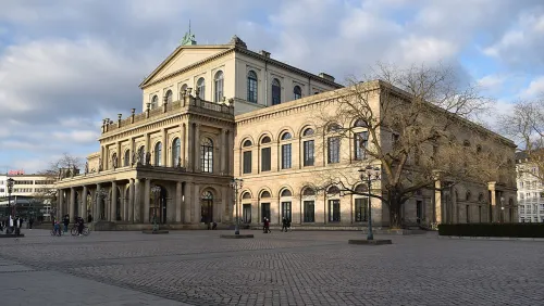 Hannover Opera House, stop 5 on the self-guided walking tour