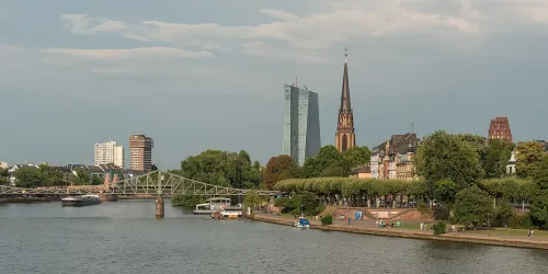 Museumsufer in Frankfurt, stop 5 on the self-guided walking tour