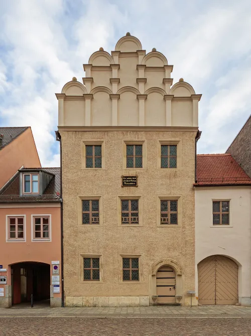 Melanchthon House in Wittenberg, stop 5 on the self-guided walking tour