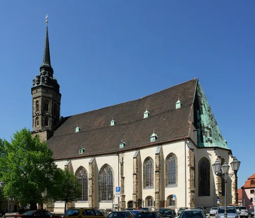 Cathedral of St. Peter (Dom St. Petri) in Bautzen, stop 2 on the self-guided walking tour