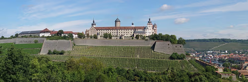 Festung Marienberg in Würzburg, Station 5 auf dem selbstgeführten Stadtrundgang