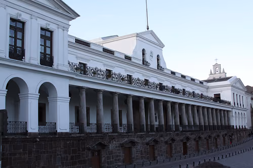 Palacio de Carondelet in Quito, Station 3 auf dem Stadtrundgang auf eigene Faust