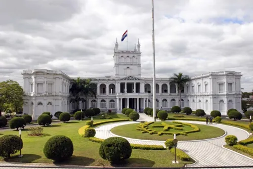 Palacio de los López en Asunción, parada 1 de la visita a pie autoguiada