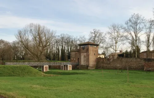 City Walls of Ferrara, stop 4 on the self-guided walking tour
