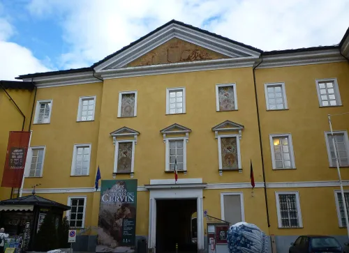Regional Archaeological Museum in Aosta, stop 5 on the self-guided walking tour