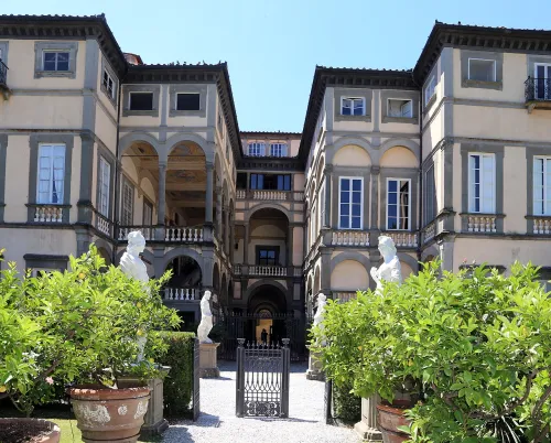 Palazzo Pfanner in Lucca, stop 6 on the self-guided walking tour
