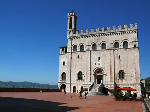 Palazzo dei Consoli in Gubbio, stop 7 on the self-guided walking tour