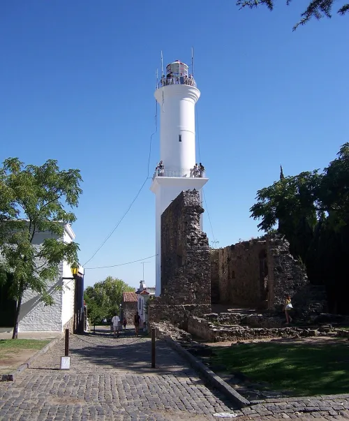 Faro de Colonia del Sacramento, stop 6 på den selvguidede vandretur