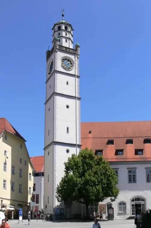 Blaserturm in Ravensburg, stop 7 on the self-guided walking tour