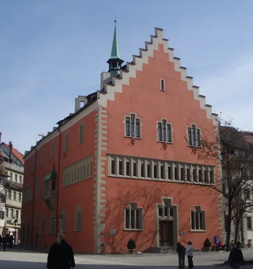 Rathaus in Ravensburg, stop 3 on the self-guided walking tour