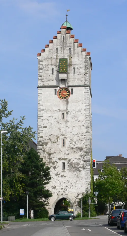 Untertor in Ravensburg, stop 5 on the self-guided walking tour