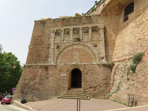 Rocca Paolina in Perugia, stop 5 on the self-guided walking tour