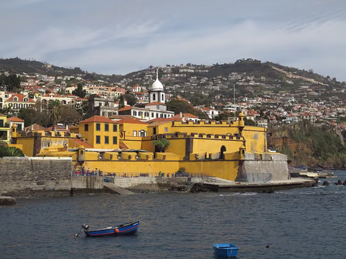 Fortaleza de São Tiago i Funchal, stop 5 på den selvguidede vandretur
