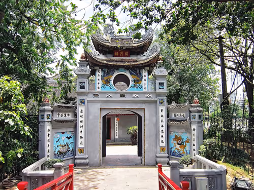 Ngoc Son Temple em Hanói, paragem 2 do passeio a pé autoguiado