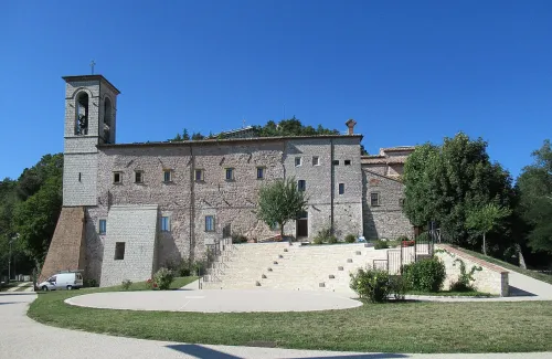 Basilica di Sant'Ubaldo in Gubbio, stop 4 on the self-guided walking tour