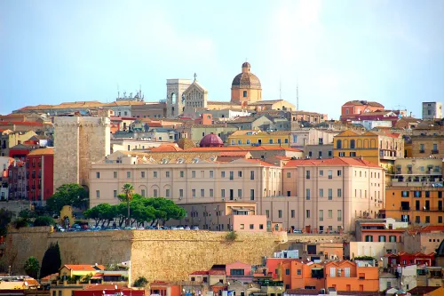 Castello District in Cagliari, stop 6 on the self-guided walking tour