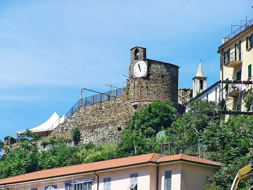 Castello di Riomaggiore, stop 3 on the self-guided walking tour