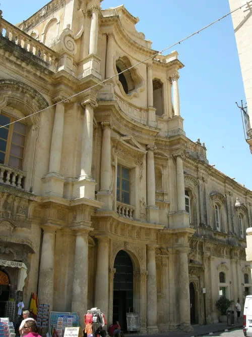Chiesa di San Carlo al Corso in Noto, stop 9 on the self-guided walking tour