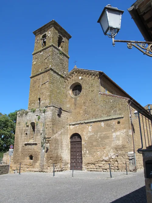 Church of San Giovenale in Orvieto, stop 7 on the self-guided walking tour