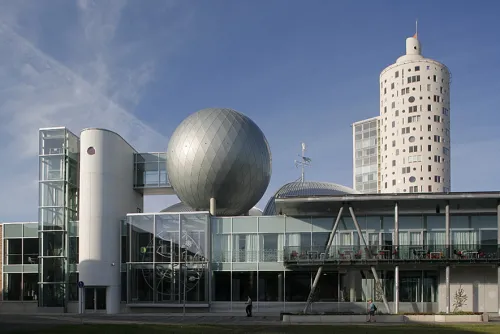 AHHAA Science Centre in Tartu, stop 9 on the self-guided walking tour