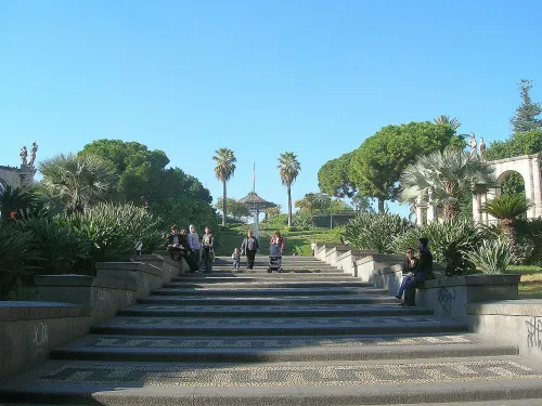 Villa Bellini in Catania, stop 8 on the self-guided walking tour
